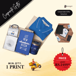 welcome kit (polo t shirt, water bottle, coffee mug, diary, pen)