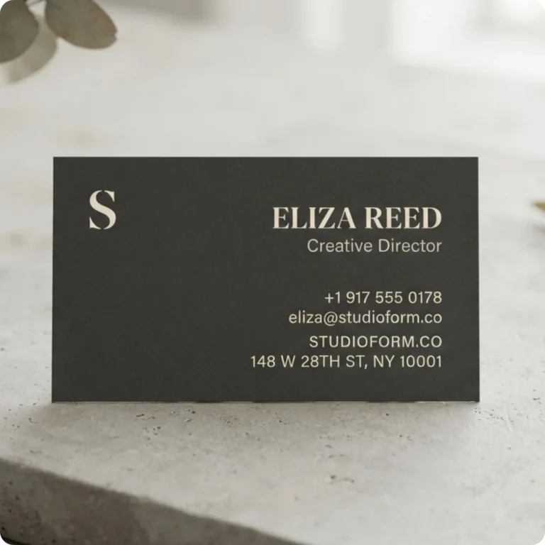 Standard Visiting Card
